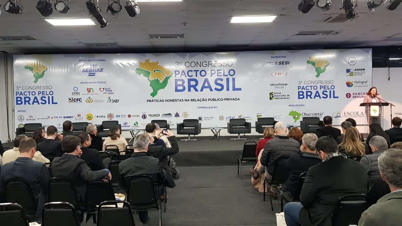 Mais de 15 estados brasileiros participaram do 3º Congresso Pacto pelo